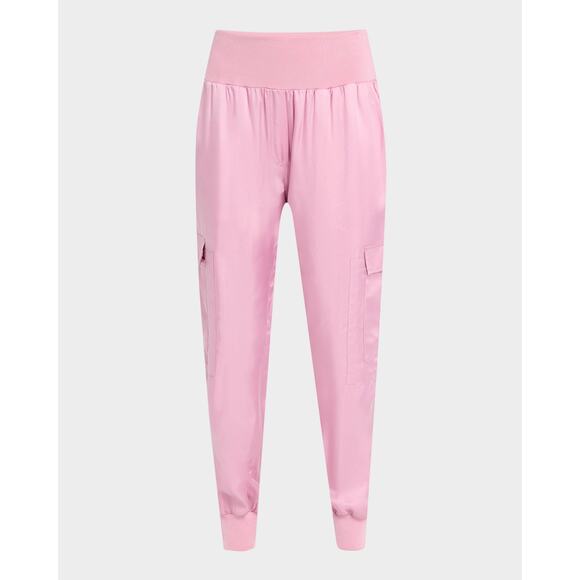 FLAWED Cinq A Sept Giles Satin Jogger Pants NWT - Picture 1 of 10